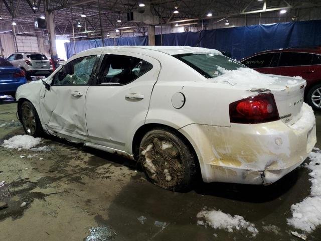 1B3BD2FB7BN548957 - 2011 DODGE AVENGER LUX WHITE photo 2