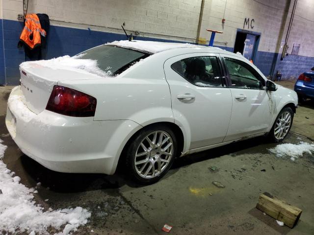 1B3BD2FB7BN548957 - 2011 DODGE AVENGER LUX WHITE photo 3