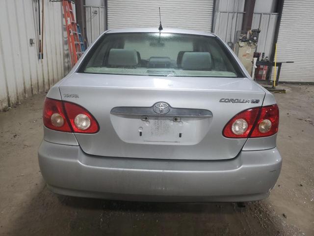 JTDBR32E360070383 - 2006 TOYOTA COROLLA CE SILVER photo 6