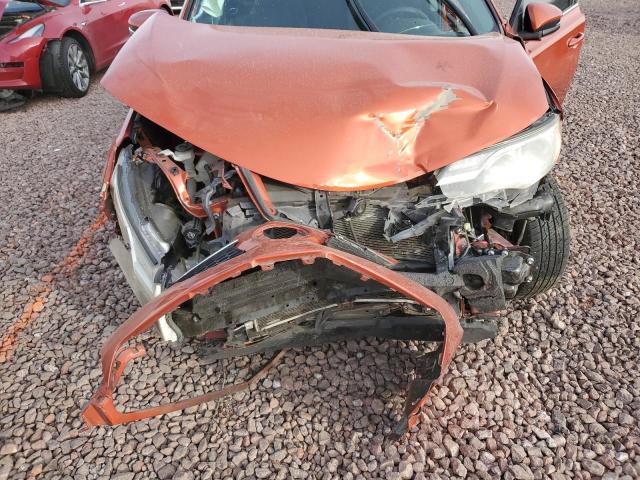 2T3WFREV7FW205420 - 2015 TOYOTA RAV4 XLE ORANGE photo 11