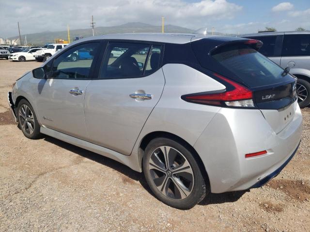 1N4AZ1CP5KC314307 - 2019 NISSAN LEAF S SILVER photo 2