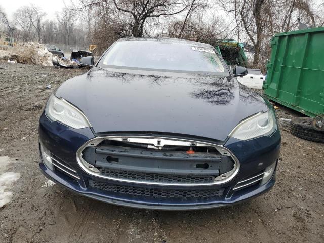 5YJSA1CG4DFP03726 - 2013 TESLA MODEL S Կապույտ լուսանկար 5
