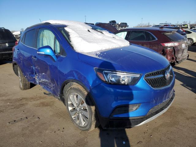 KL4CJASB3HB005945 - 2017 BUICK ENCORE PREFERRED BLUE photo 4