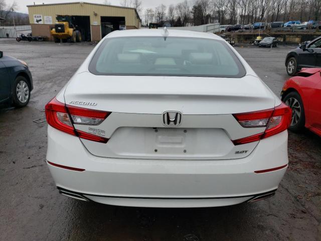 1HGCV2F50JA026883 - 2018 HONDA ACCORD EXL WHITE photo 6