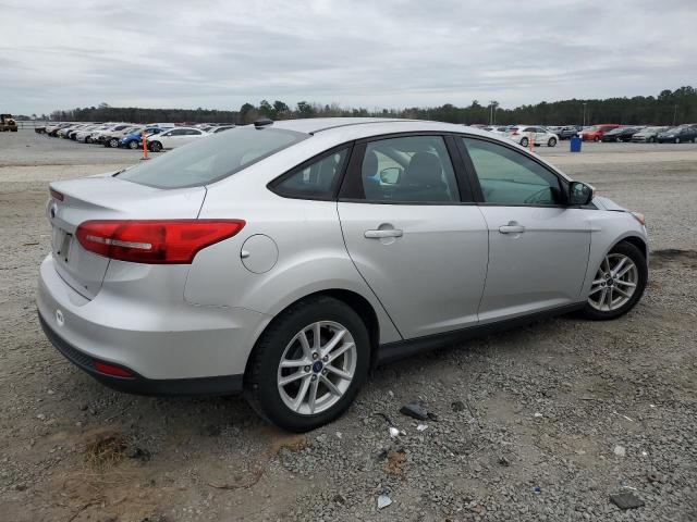 1FADP3F20HL322306 - 2017 FORD FOCUS SE SILVER photo 3