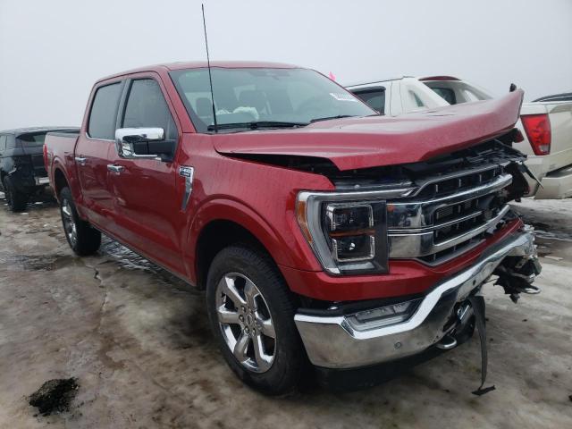 1FTFW1E59PFB31759 - 2023 FORD F150 SUPERCREW RED photo 4