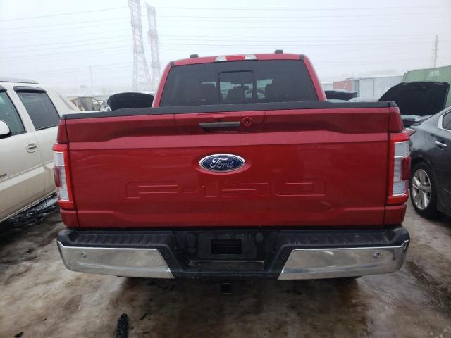 1FTFW1E59PFB31759 - 2023 FORD F150 SUPERCREW RED photo 6