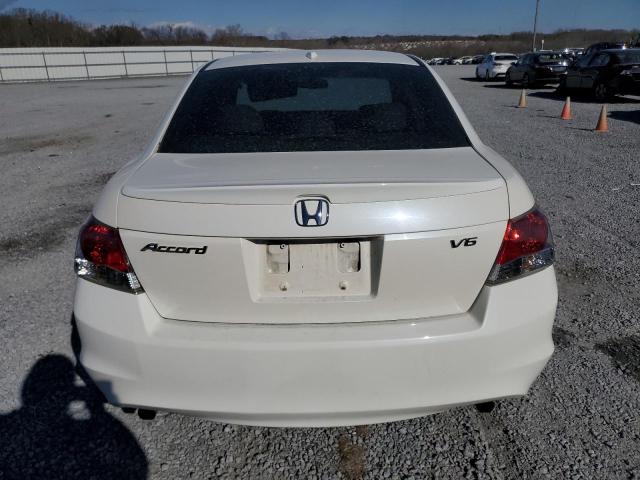 1HGCP36868A035303 - 2008 HONDA ACCORD EXL WHITE photo 6