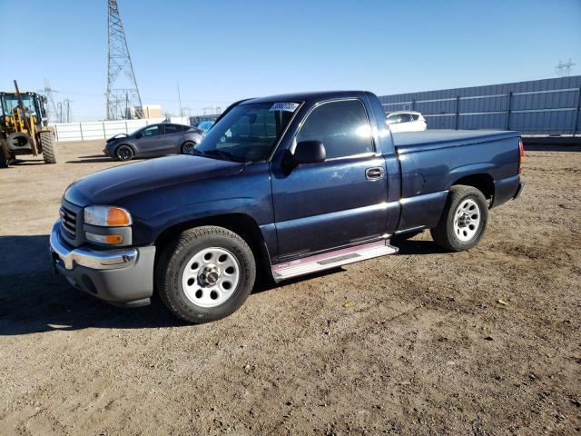 1GTEC14X96Z123469 - 2006 GMC NEW SIERRA C1500 BLUE photo 1