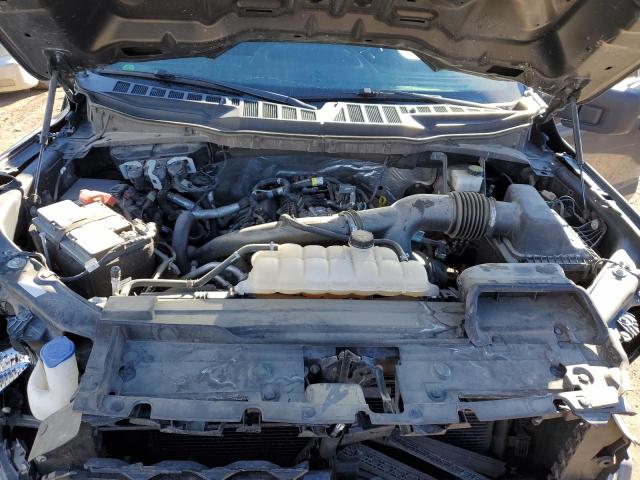 1FTEW1EP5MFA78437 - 2021 FORD F150 SUPERCREW GRAY photo 11