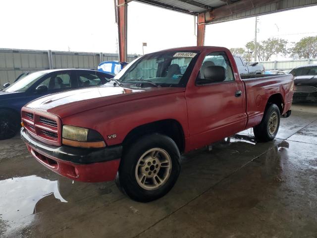 1B7FL26X0YS789963 - 2000 DODGE DAKOTA RED photo 1