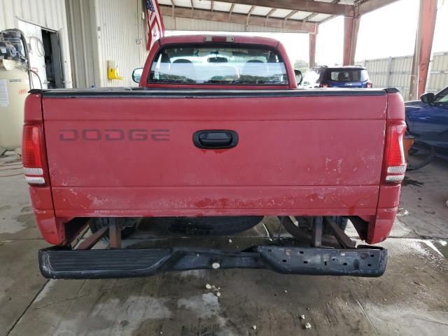 1B7FL26X0YS789963 - 2000 DODGE DAKOTA RED photo 10