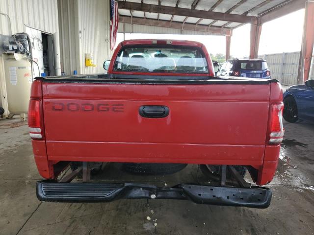 1B7FL26X0YS789963 - 2000 DODGE DAKOTA RED photo 6