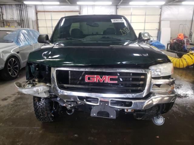 2GTEK19T131183968 - 2003 GMC NEW SIERRA K1500 GREEN photo 5