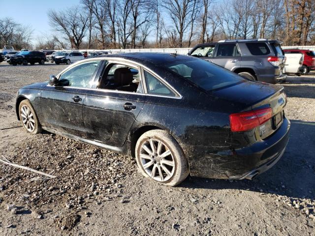 WAUHMAFC6EN006410 - 2014 AUDI A6 PRESTIGE შავი ფოტო 2