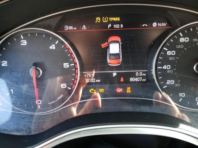 WAUHMAFC6EN006410 - 2014 AUDI A6 PRESTIGE შავი ფოტო 9