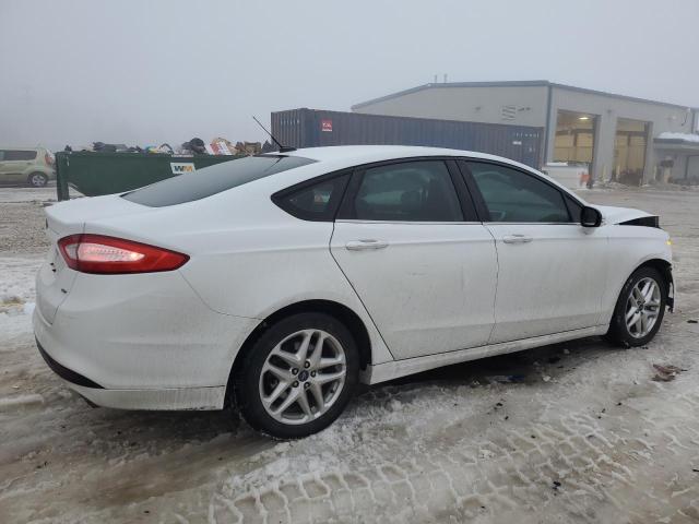 3FA6P0H70DR282661 - 2013 FORD FUSION SE WHITE photo 3