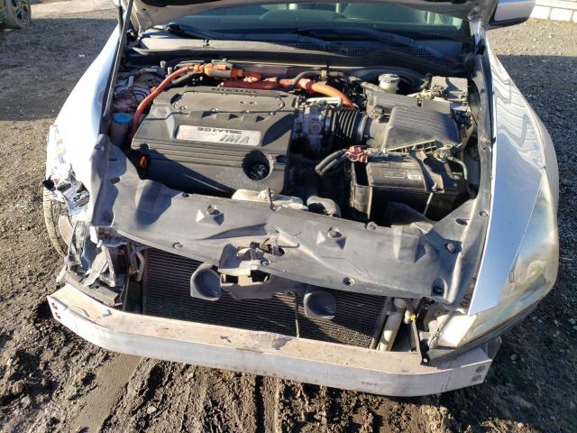 JHMCN36445C014546 - 2005 HONDA ACCORD HYBRID SILVER photo 11