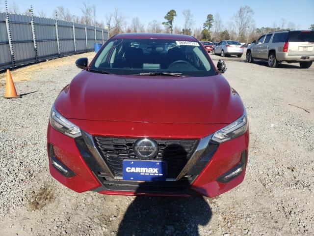 3N1AB8DV7LY231462 - 2020 NISSAN SENTRA SR RED photo 5