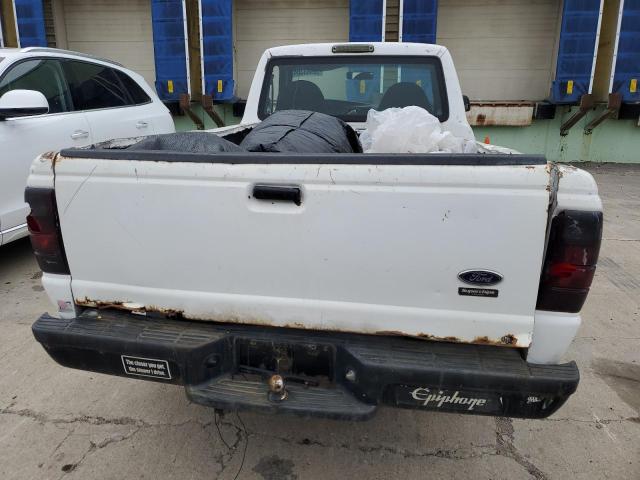 1FTYR10U43TA11782 - 2003 FORD RANGER WHITE photo 6