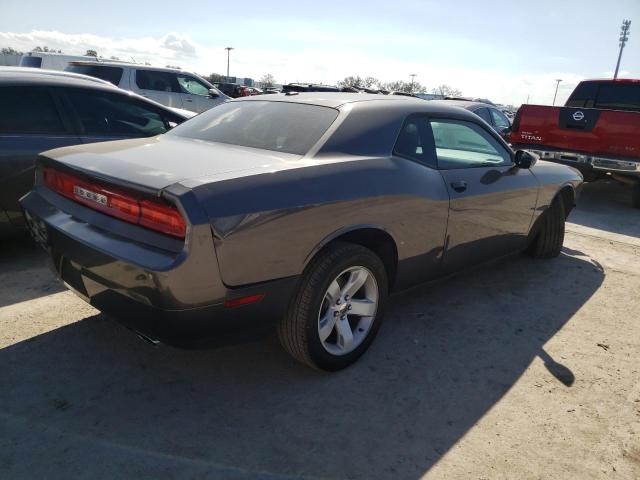 2C3CDYAG5DH728771 - 2013 DODGE CHALLENGER SXT GRAY photo 3