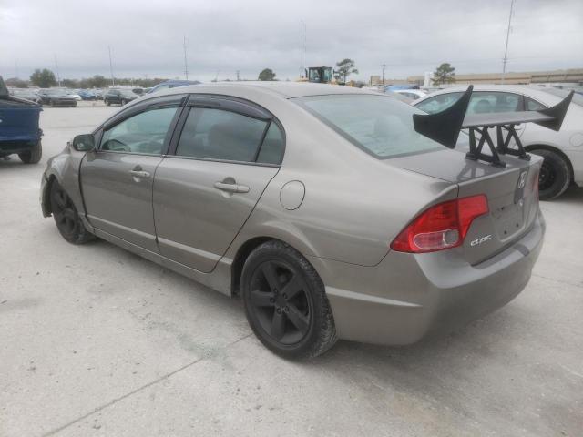 1HGFA16846L105756 - 2006 HONDA CIVIC EX GRAY photo 2