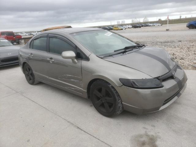 1HGFA16846L105756 - 2006 HONDA CIVIC EX GRAY photo 4