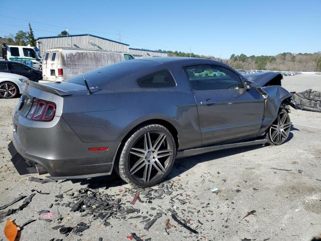 1ZVBP8AM0E5270387 - 2014 FORD MUSTANG GRAY photo 3
