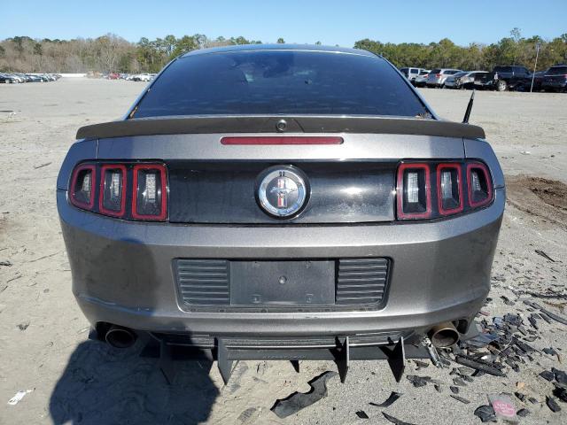 1ZVBP8AM0E5270387 - 2014 FORD MUSTANG GRAY photo 6