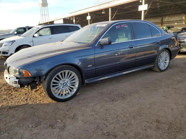WBADT43472GZ99352 - 2002 BMW 525 I AUTOMATIC BLUE photo 1