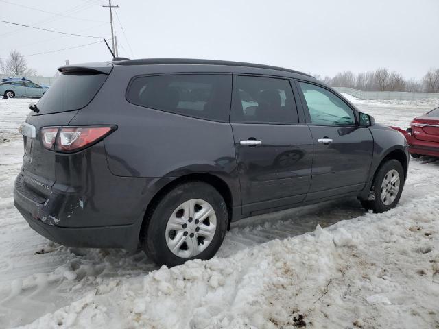 1GNKVFKD5GJ185204 - 2016 CHEVROLET TRAVERSE LS CHARCOAL photo 3