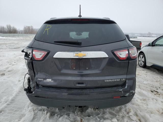 1GNKVFKD5GJ185204 - 2016 CHEVROLET TRAVERSE LS CHARCOAL photo 6