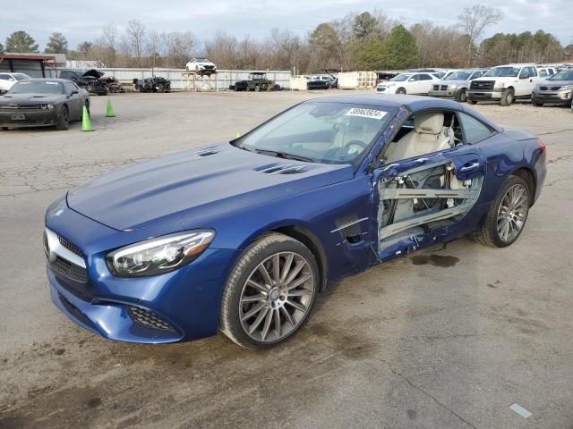 WDDJK7DA2HF044980 - 2017 MERCEDES-BENZ SL 550 BLUE photo 1