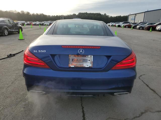 WDDJK7DA2HF044980 - 2017 MERCEDES-BENZ SL 550 BLUE photo 6