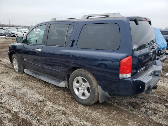 5N1AA08A56N708041 - 2006 NISSAN ARMADA SE BLUE photo 2