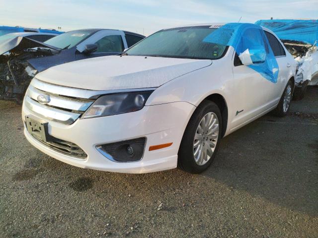 3FADP0L32CR294921 - 2012 FORD FUSION HYBRID WHITE photo 1