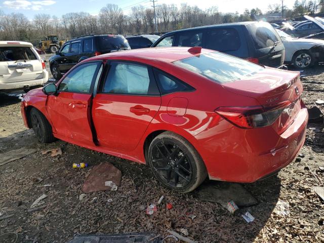 2HGFE2F53NH609517 - 2022 HONDA CIVIC SPORT 红色 照片 2