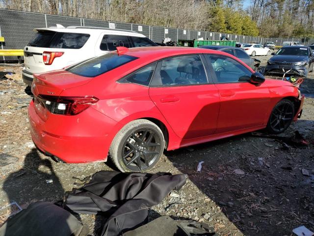2HGFE2F53NH609517 - 2022 HONDA CIVIC SPORT 红色 照片 3