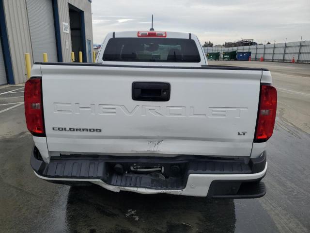 1GCHSCEA1N1233130 - 2022 CHEVROLET COLORADO LT WHITE photo 6