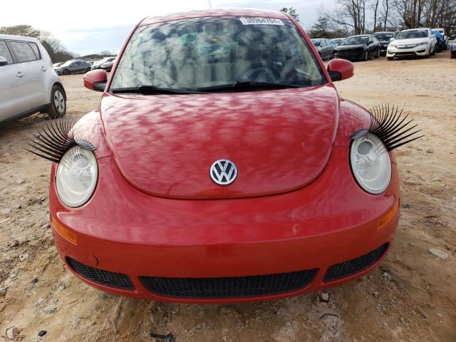 3VWPG3AG8AM023514 - 2010 VOLKSWAGEN NEW BEETLE RED photo 5