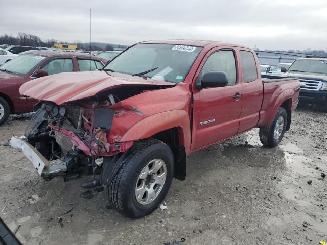 5TETU62N55Z101605 - 2005 TOYOTA TACOMA PRERUNNER ACCESS CAB RED photo 1