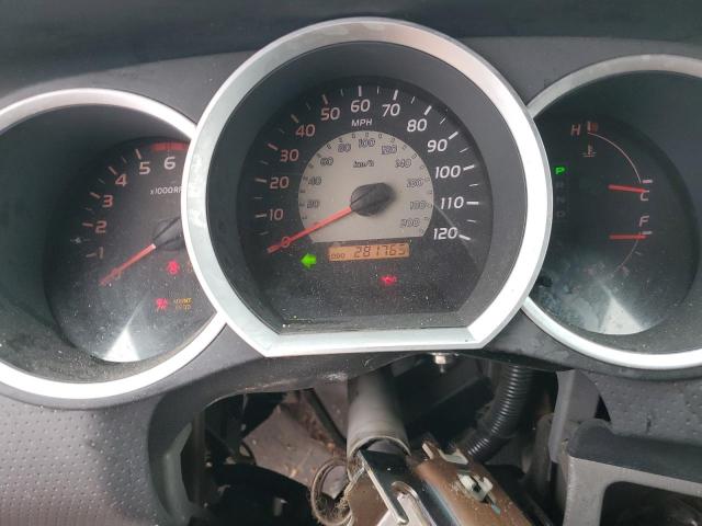 5TETU62N55Z101605 - 2005 TOYOTA TACOMA PRERUNNER ACCESS CAB RED photo 9