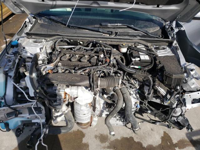 JHMFE1F75NX004550 - 2022 HONDA CIVIC EX GRAY photo 11