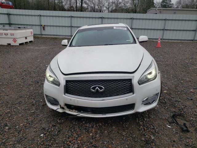 JN1BY1AP8GM220527 - 2016 INFINITI Q70 3.7 WHITE photo 5