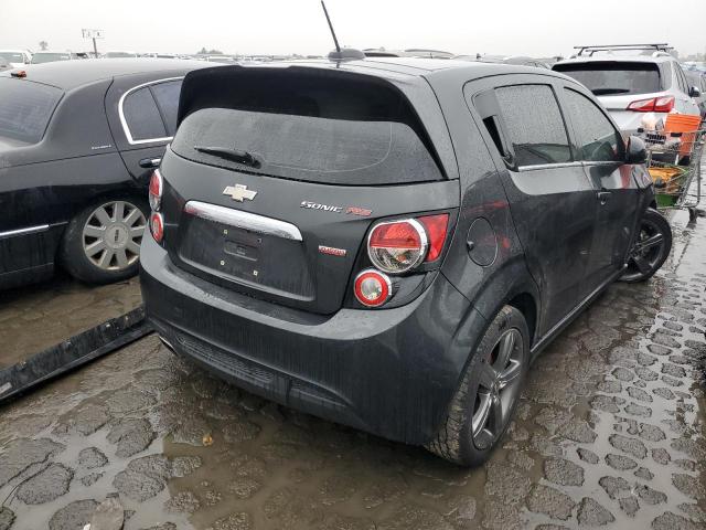 1G1JH6SB5G4163883 - 2016 CHEVROLET SONIC RS GRAY photo 3