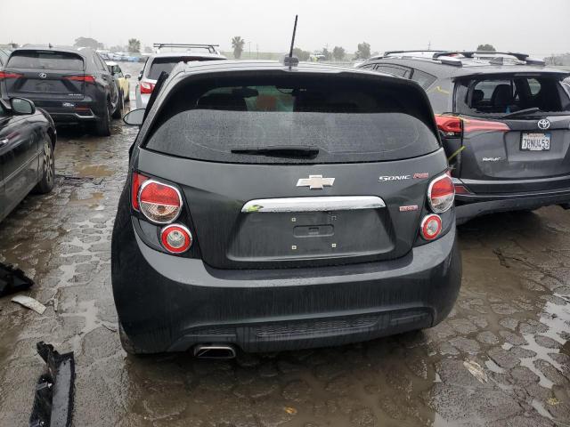 1G1JH6SB5G4163883 - 2016 CHEVROLET SONIC RS GRAY photo 6