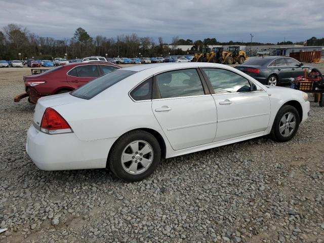 2G1WG5EK3B1280798 - 2011 CHEVROLET IMPALA 4D LT WHITE photo 3