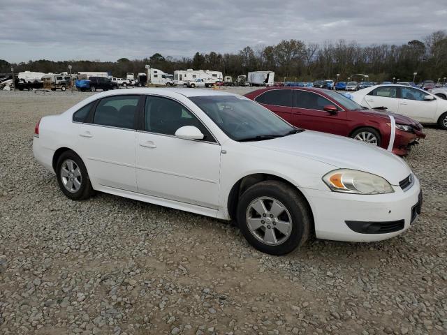 2G1WG5EK3B1280798 - 2011 CHEVROLET IMPALA 4D LT WHITE photo 4