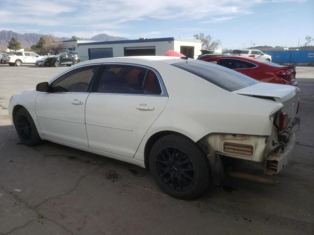 1G1ZB5EB9AF123148 - 2010 CHEVROLET MALIBU LS WHITE photo 2