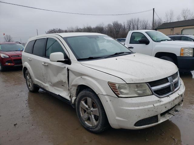 3D4GG57V99T201276 - 2009 DODGE JOURNEY SXT WHITE photo 4